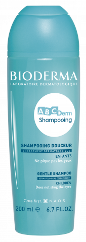 BIODERMA product photo, ABCDerm Shampooing 200ml bebek cilt bakımı, şampuan