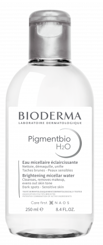 BIODERMA product photo, Pigmentbio H2O 250ml, leke eğilimli ciltler için misel su