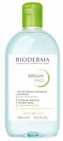 BIODERMA product photo, Sebium H2O 500ml, akne eğilimli ciltler için misel su