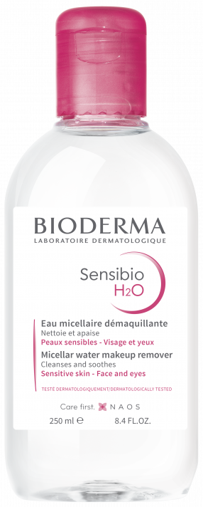 BIODERMA product photo, Sensibio H2O 250ml, hassas ciltler için misel su
